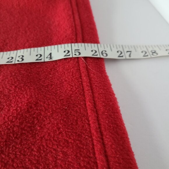 CATHY DANIELS RED FLEECE CHRISTMAS PULLOVER WITH PENGUINS SIZE L - Picture 7 of 9